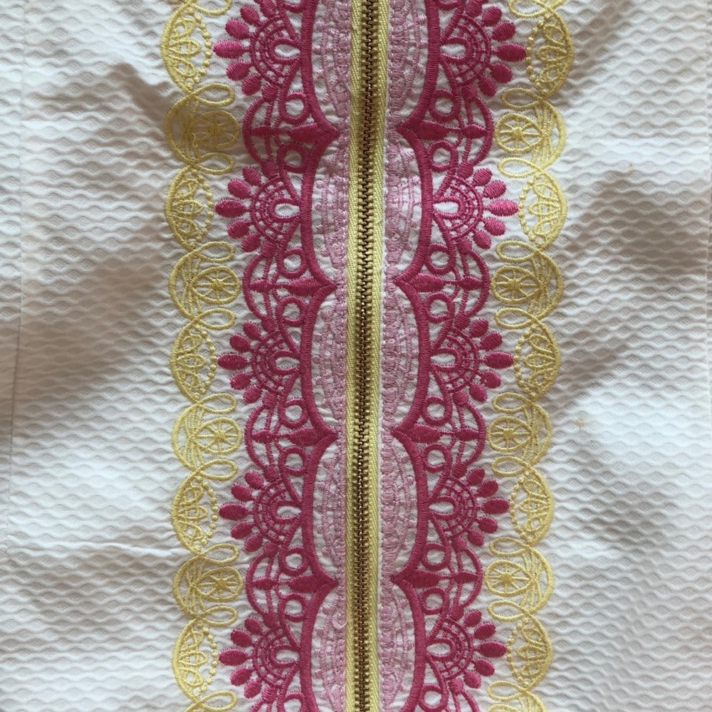 Lilly Pulitzer white strapless dress, Sz 4